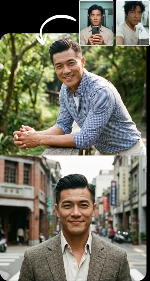 AI 照片效果展示 - 使用者 2